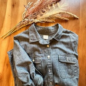 J.Crew Chambray button up